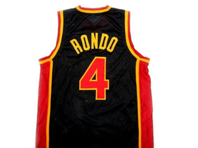 Rajon Rondo Jersey #4 Oak Hill High School Basketball Black