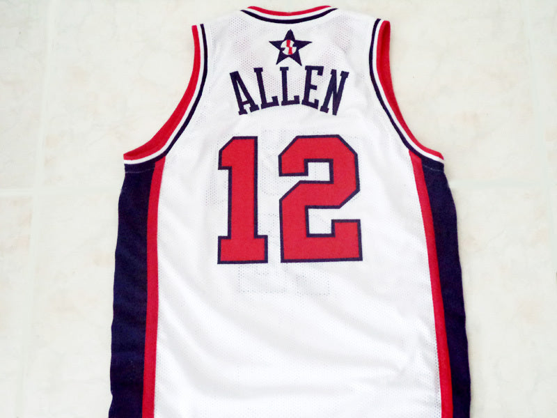 Ray Allen Jersey #12 Team USA Basketball Navy White