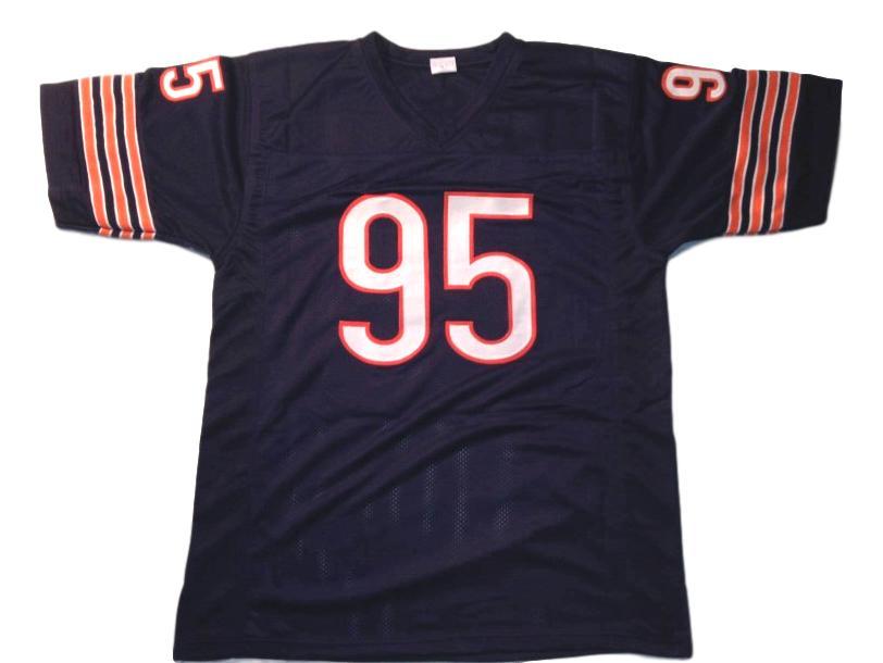 Richard Dent CUSTOM STITCHED Unsigned Football Jersey Blue