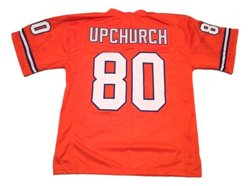 Rick Upchurch CUSTOM STITCHED Unsigned Football Jersey Orange