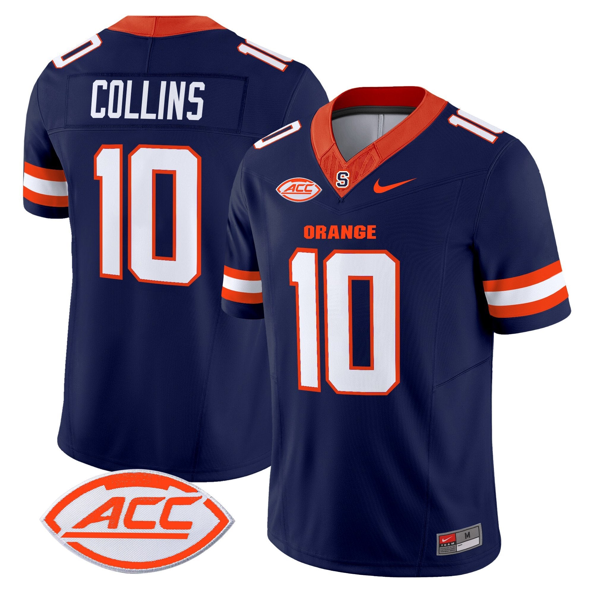 Rickie Collins Jersey #10  Syracuse Orange 2025 Limited Stitched Navy