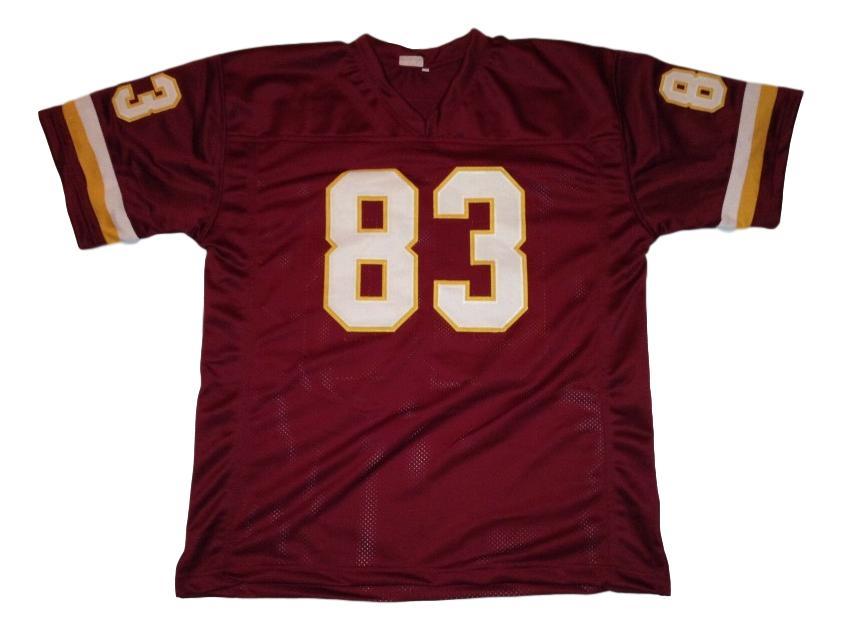 Ricky Sanders CUSTOM STITCHED Unsigned Football Jersey Maroon