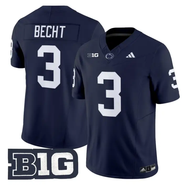Rocco Becht Jersey #3 Penn State Nittany 2026 Limited Stitched