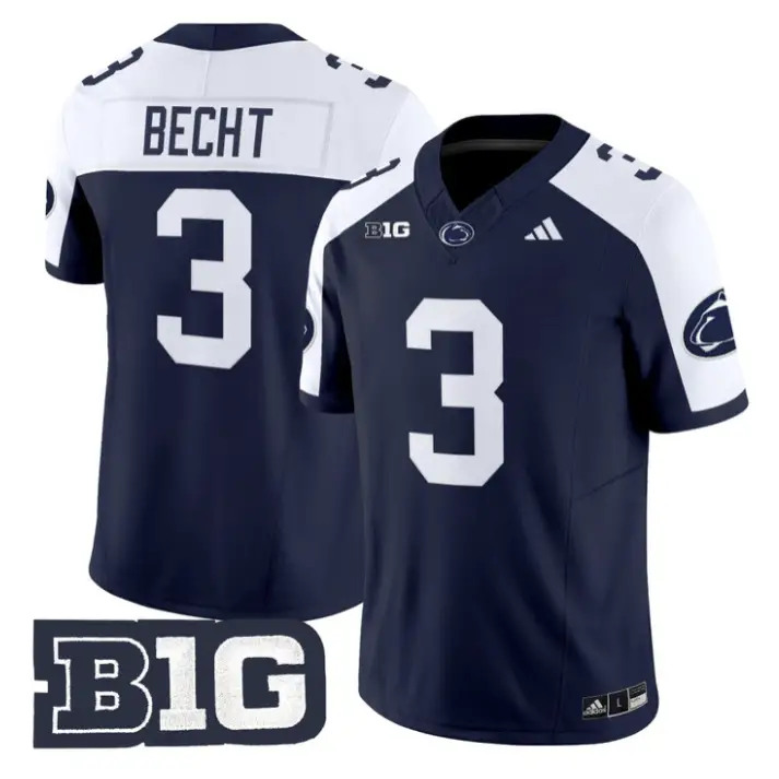 Rocco Becht Jersey #3 Penn State Nittany 2026 Limited Stitched