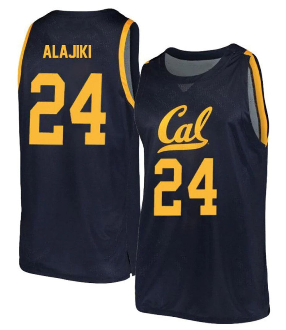 Sam Alajiki Jersey California Golden Bears College Basketball #24