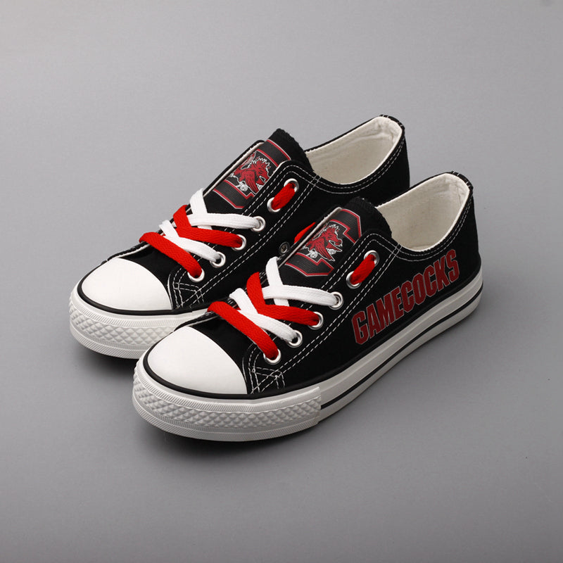 South Carolina Gamecocks Limited Print NCAA College Students Low Top Canvas Shoes Sport Sneakers