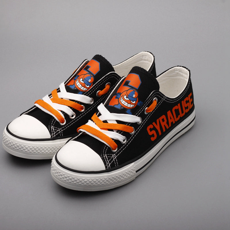 Syracuse Orange Limited Print NCAA College Students Low Top Canvas Shoes Sport Sneakers 1