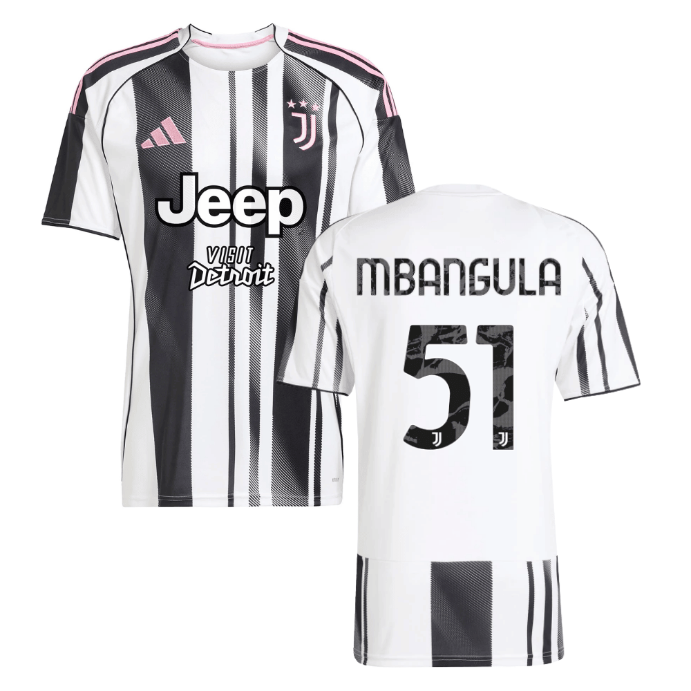 Samuel Mbangula 51 Juventus 2025-26 Home Men Jersey – White