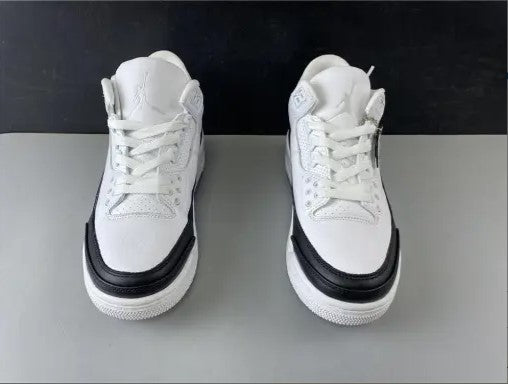 Fragment x AJ 3 White Black Shoes Sneakers