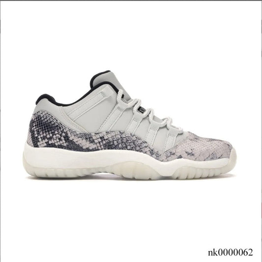 Air Jordan 11 Low Snake Light Bone Shoes Sneakers