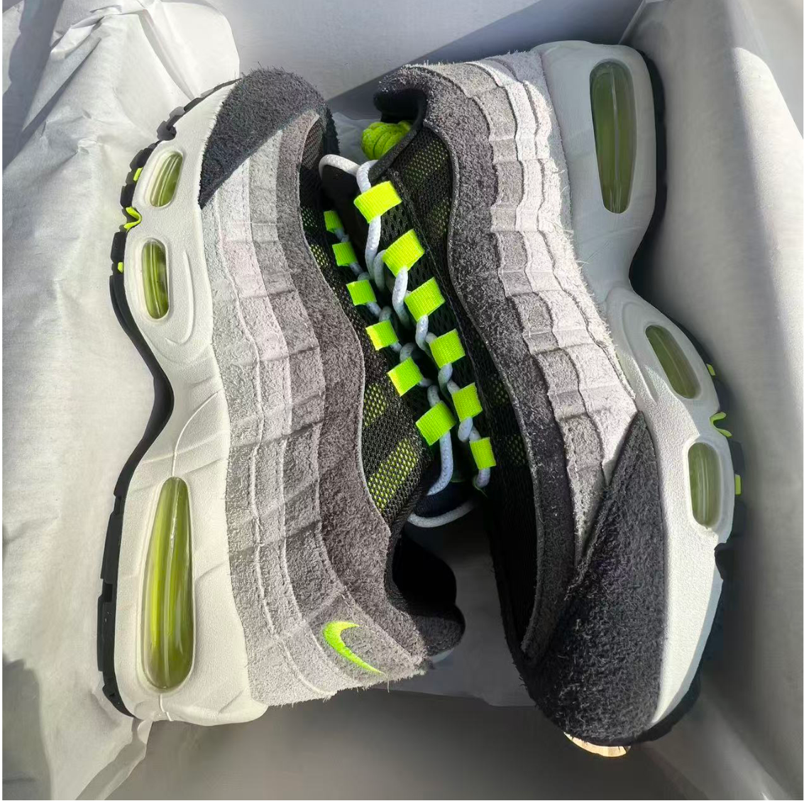 Sergio Lozano x Air Jordan 95 OG ‘Reverse Neon’ Shoes Sneakers