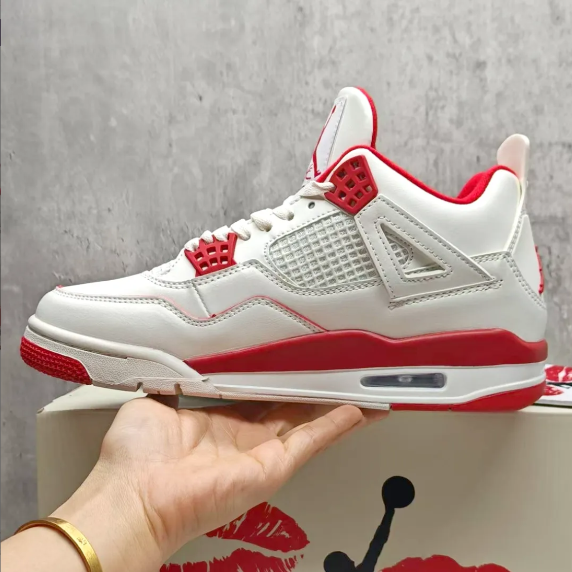 Air Jordan 4 Sierra Red Shoes Sneakers