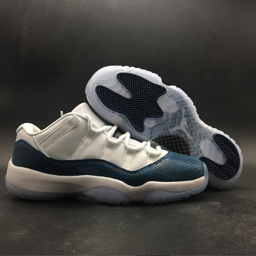 Air Jordan 11 Low Snake Navy (2019) Shoes Sneakers