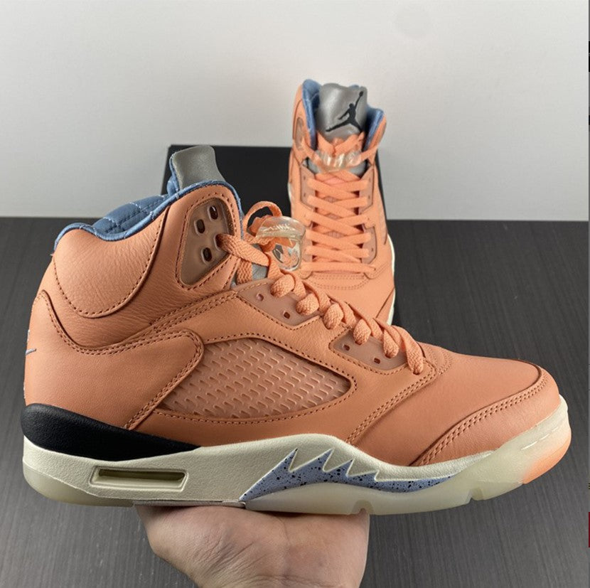 Air Jordan 5 Crimson Bliss x We The Best Shoes