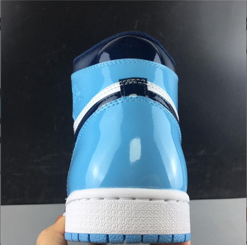 Air Jordan 1 Retro High UNC Patent (W) Shoes Sneakers