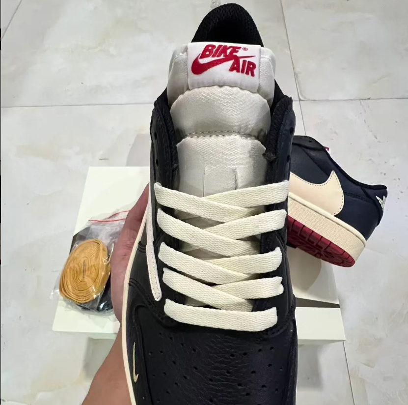 Nigel Sylvester x Travis Scott x Air Jordan 1 Low OG Shoes Sneakers