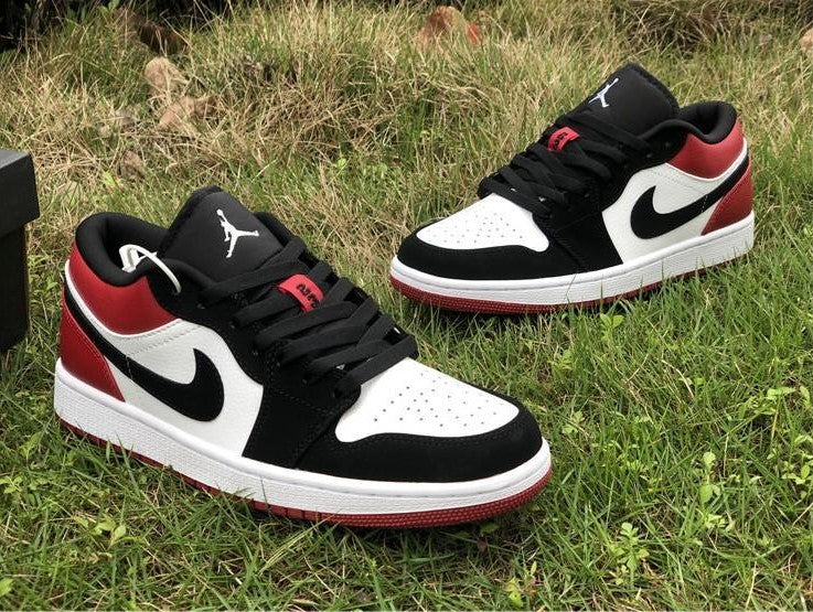 Air Jordan 1 Low Black Toe Shoes Sneakers