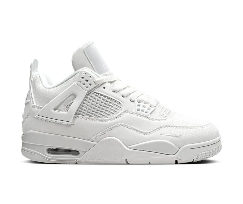 Nigel Sylvester x Air Jordan 4 White Mamba Shoes Sneakers