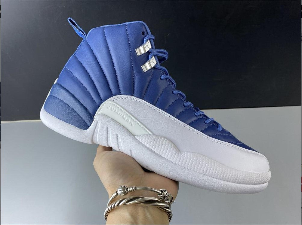 Air Jordan 12 Retro Stone Blue Shoes Sneakers