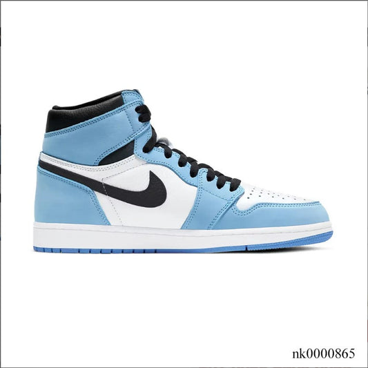 Air Jordan 1 Retro High White University Blue Black Shoes Sneakers