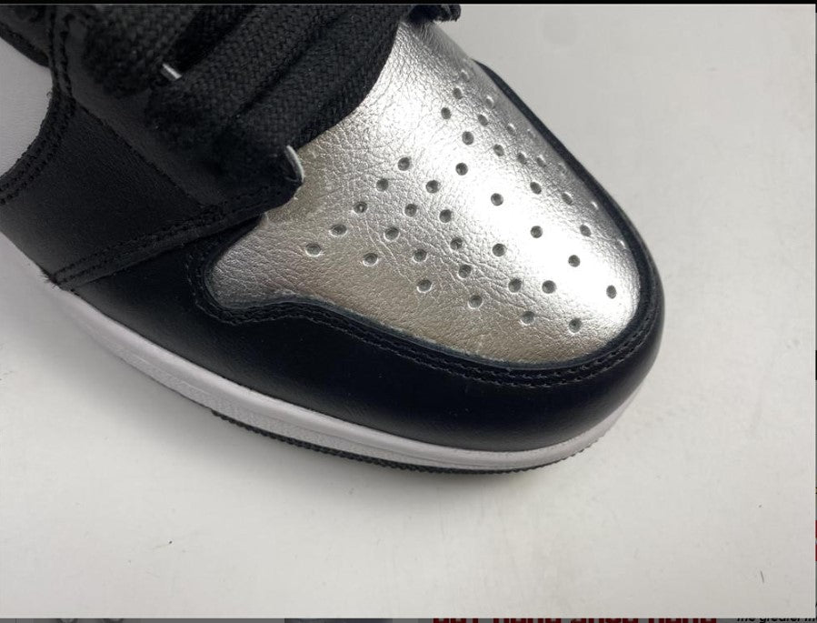 Air Jordan 1 High OG WMNS Silver Toe Shoes Sneakers