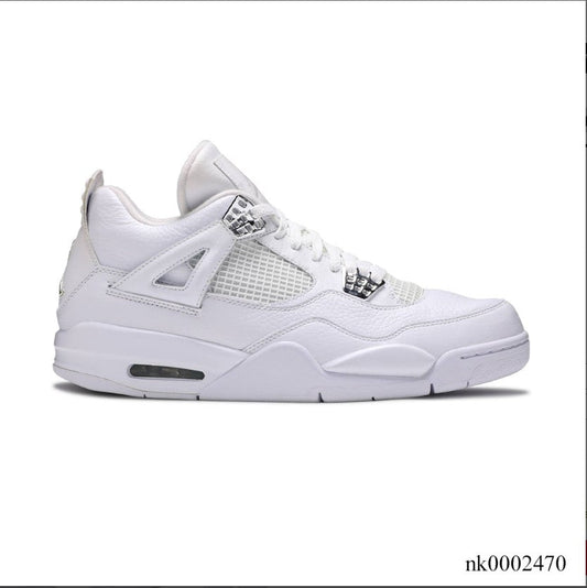 Air Jordan 4 Retro 25th Silver Anniversary Shoes Sneakers