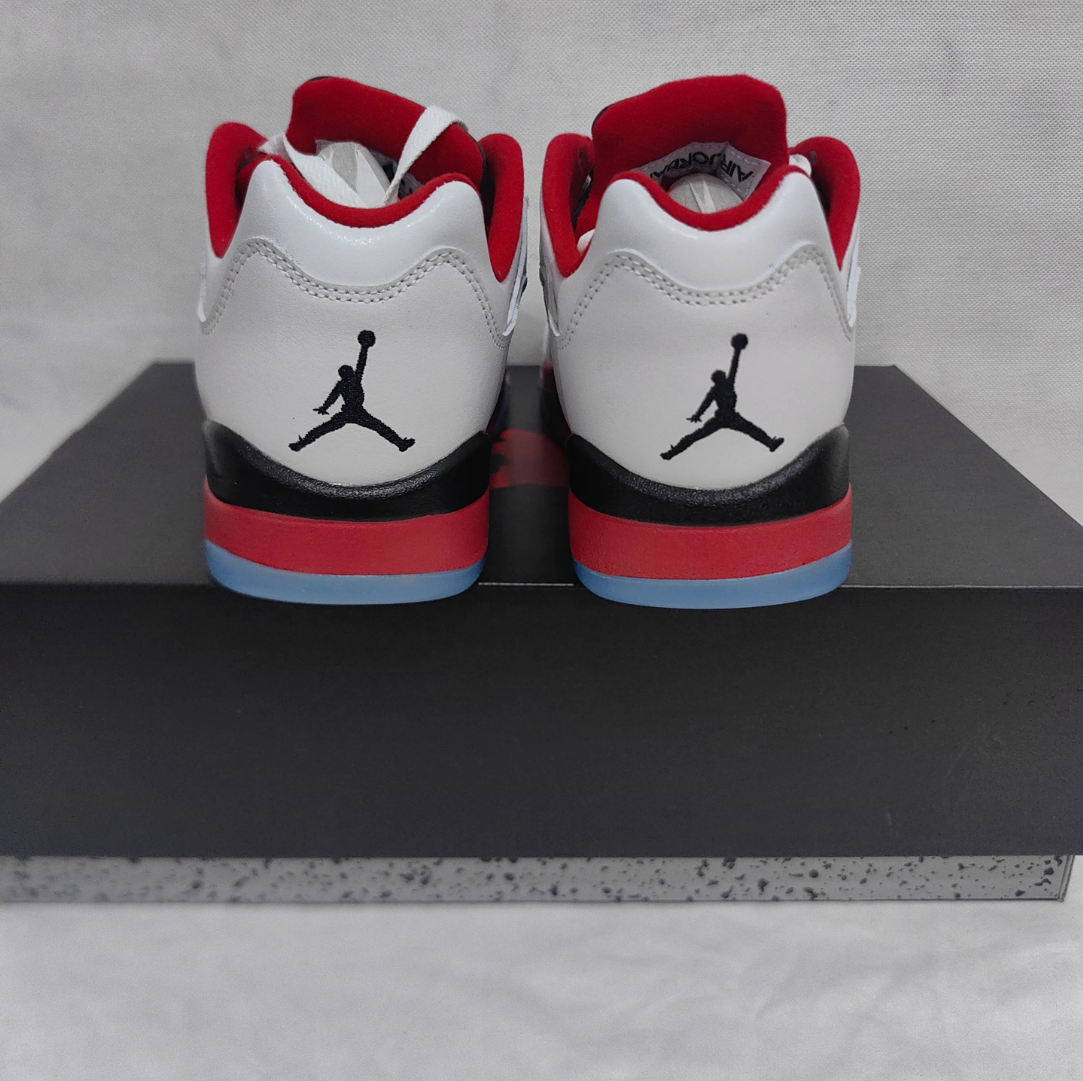 Air Jordan 5 Retro Low Fire Red Shoes Sneakers
