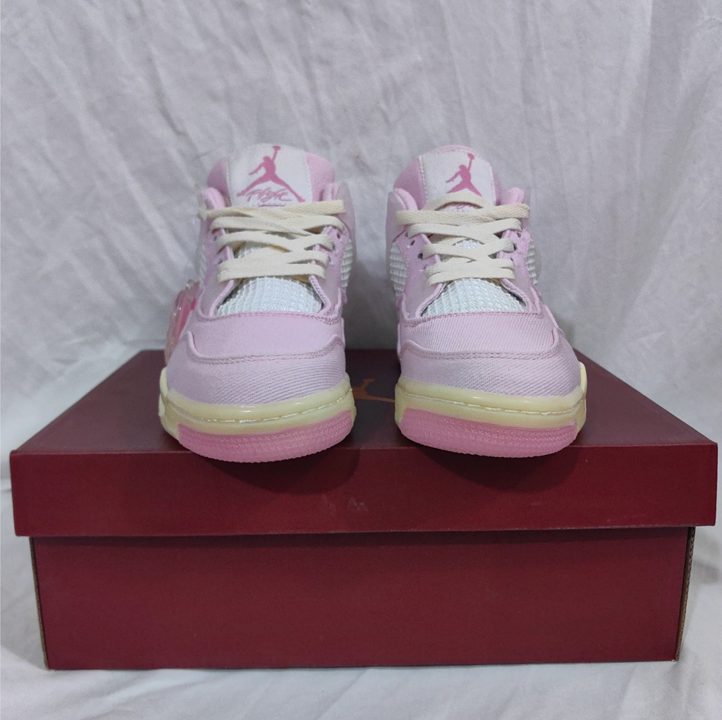 Air Jordan 4 Denim Iced Carmine Shoes Sneakers