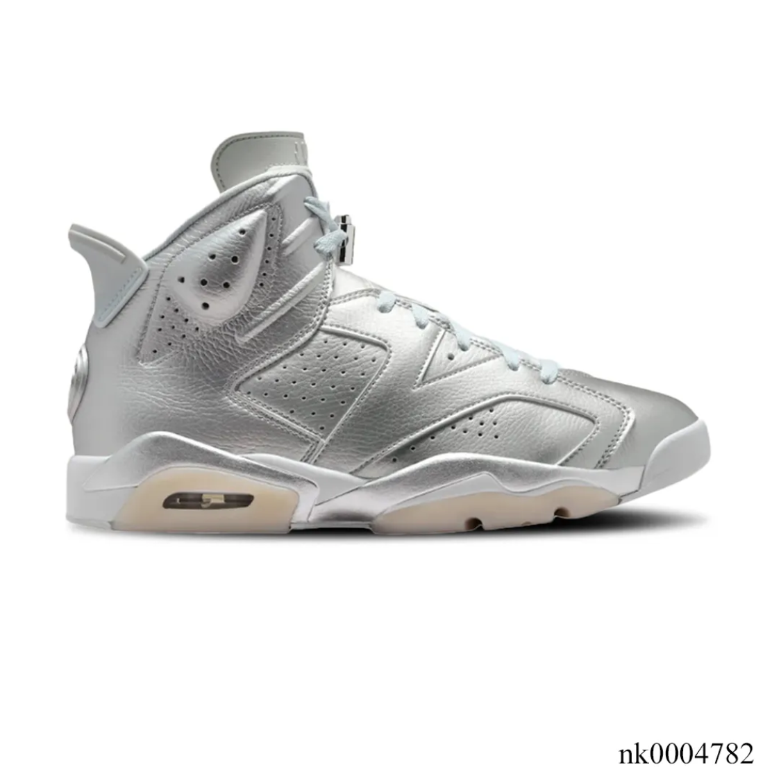 PSG x Air Jordan 6 Metallic Silver Shoes Sneaker