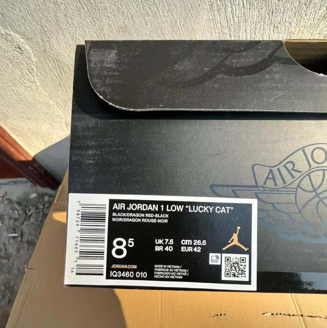Air Jordan 1 Low Lucky Cat Shoes Sneakers
