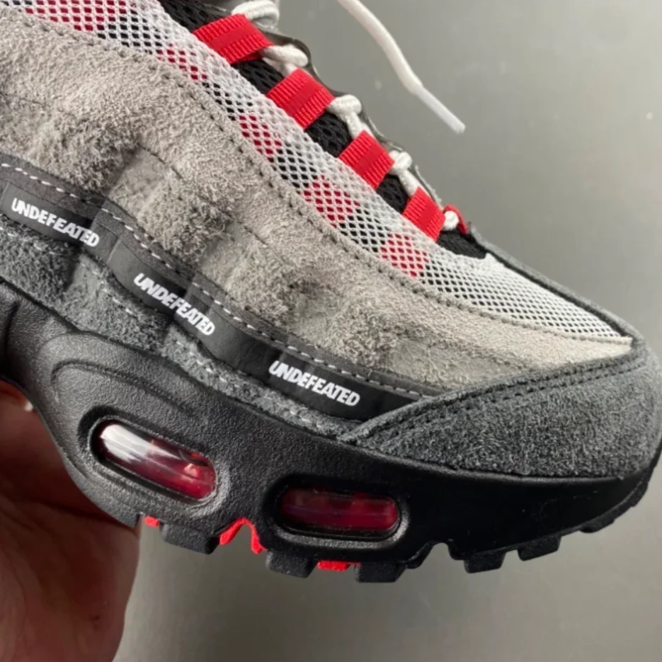Air Max 95 SP x Undefeated Geo Tokyo Bright Crimson Shoes Sneakers