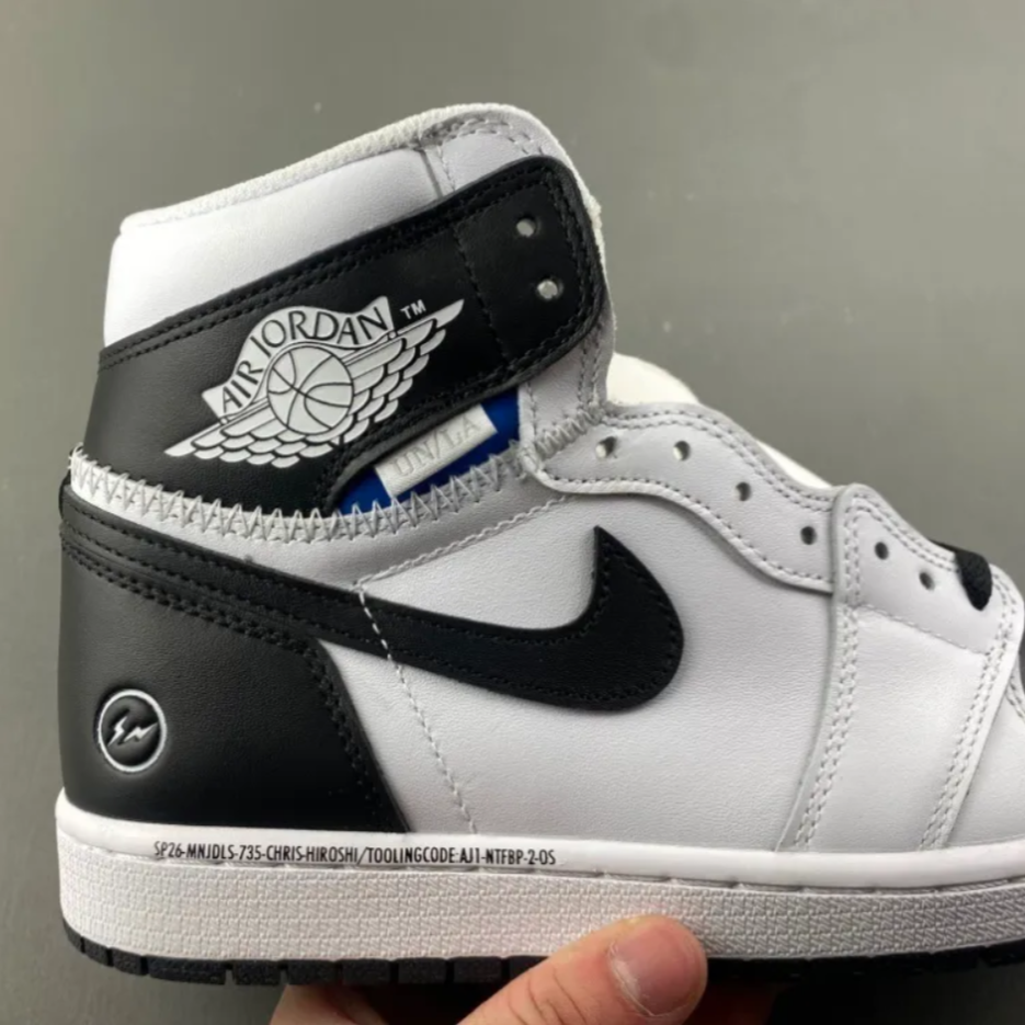 Fragment x Union LA x Air Jordan 1 High OG Black White Shoes Sneakers