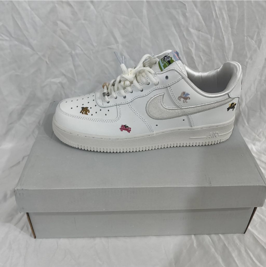 Air Force 1 Chenille Swoosh Year Of The Horse Shoes Sneaker