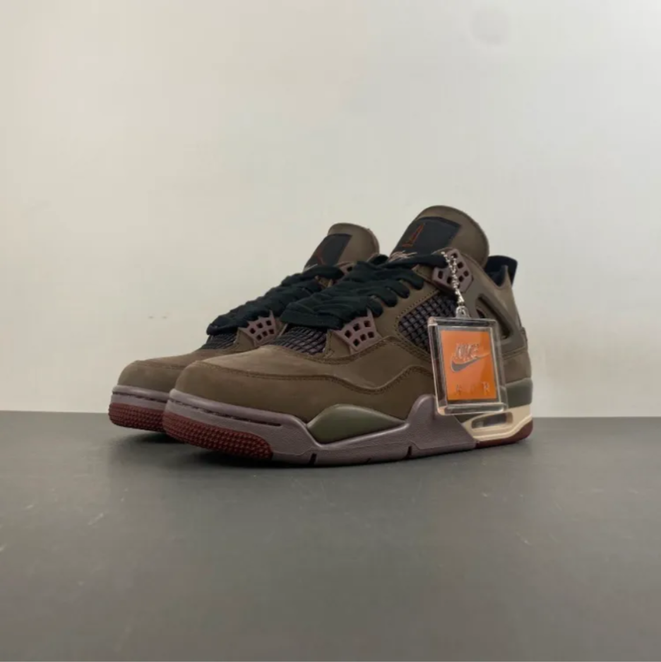 A Ma Maniére x Air Jordan 4 Retro ‘Dark Mocha’ Shoes Sneakers