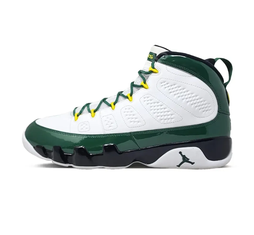 Air Jordan 9 PE Oregon Ducks Shoes Sneakers