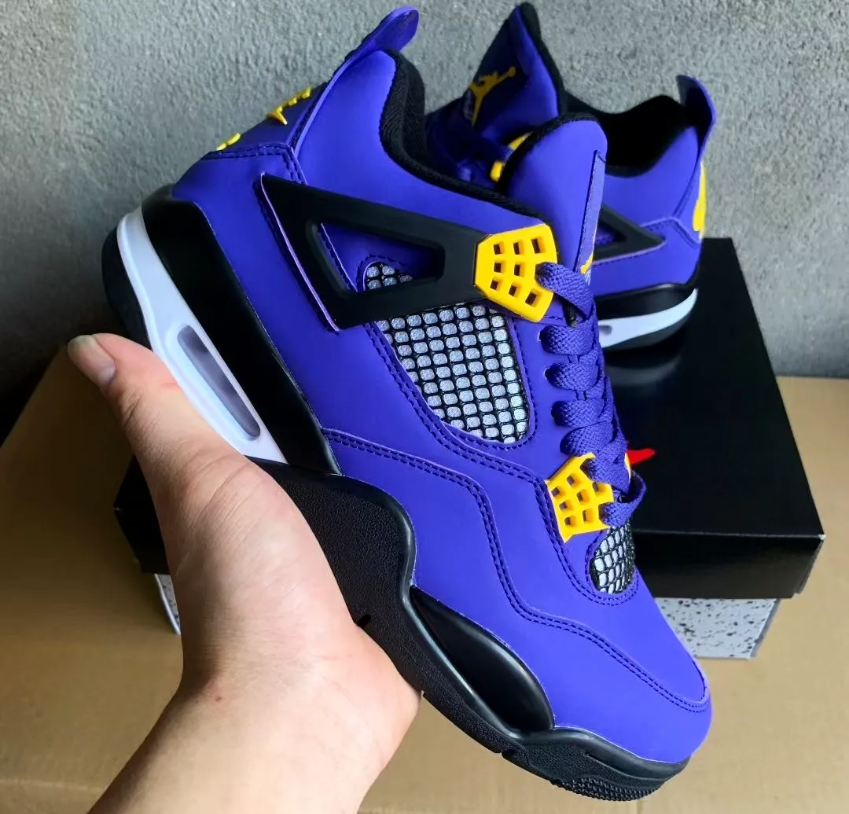 Air Jordan 4 Imperial Purple Shoes Sneakers