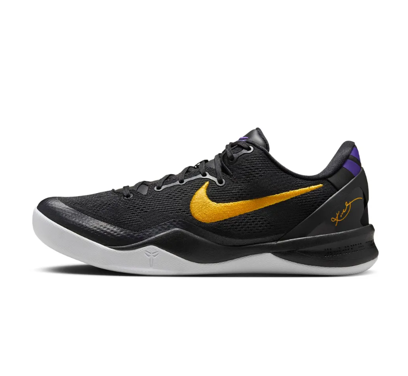 Kobe 8 Protro Black University Gold Shoes Sneakers