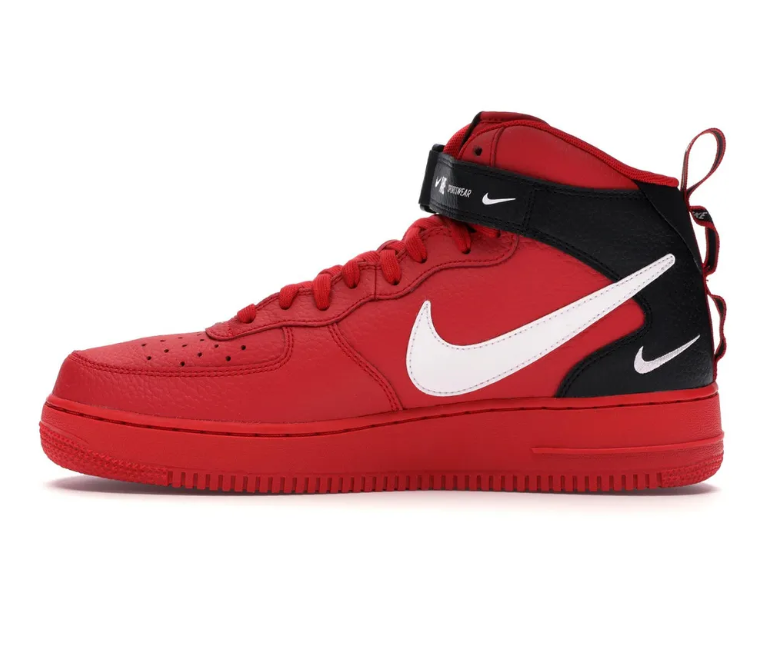 Air Force 1 Mid Utility University Red Shoes Sneakers