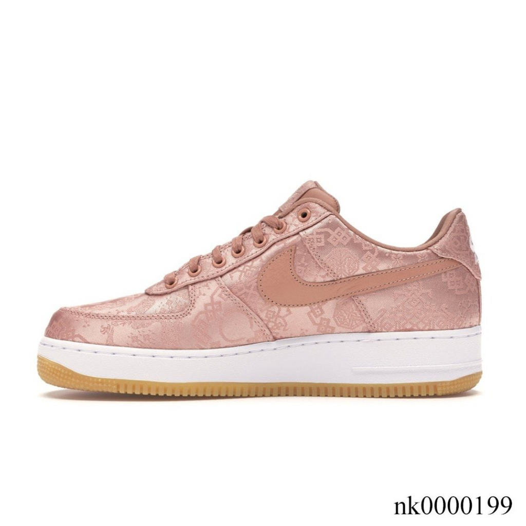 Air Jordan 1 Low Clot Rose Gold Silk Shoes Sneakers