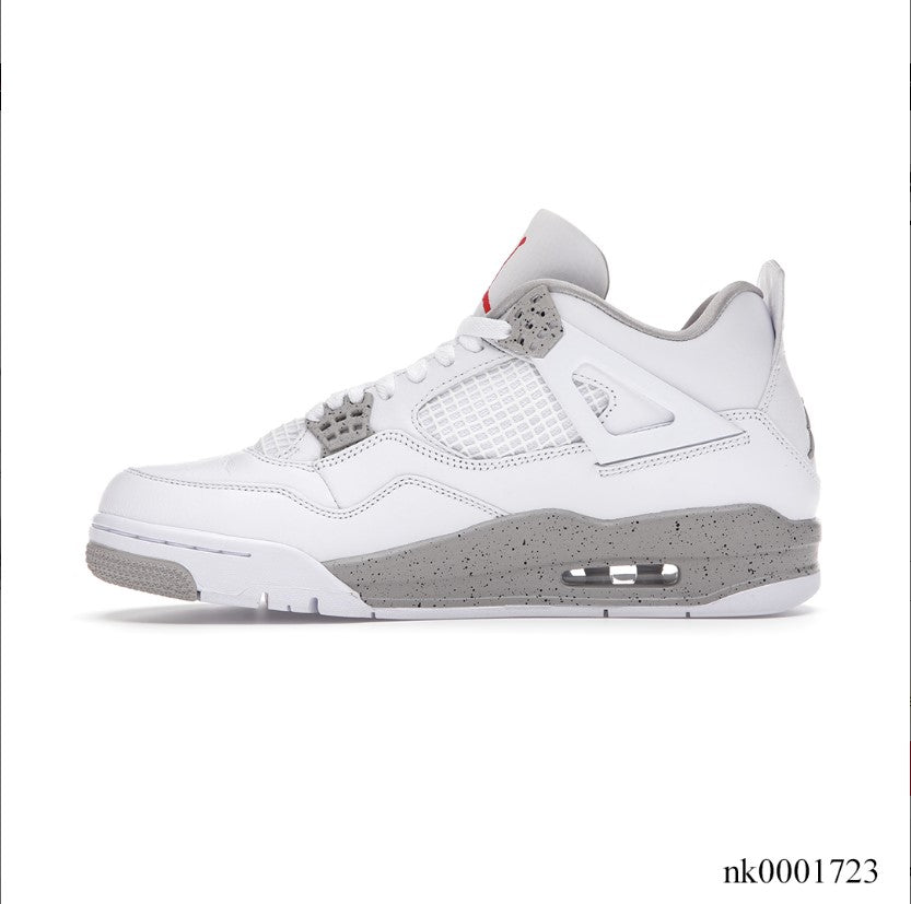 Air Jordan 4 Retro White Oreo (2021) Shoes Sneakers (Big Size Available)
