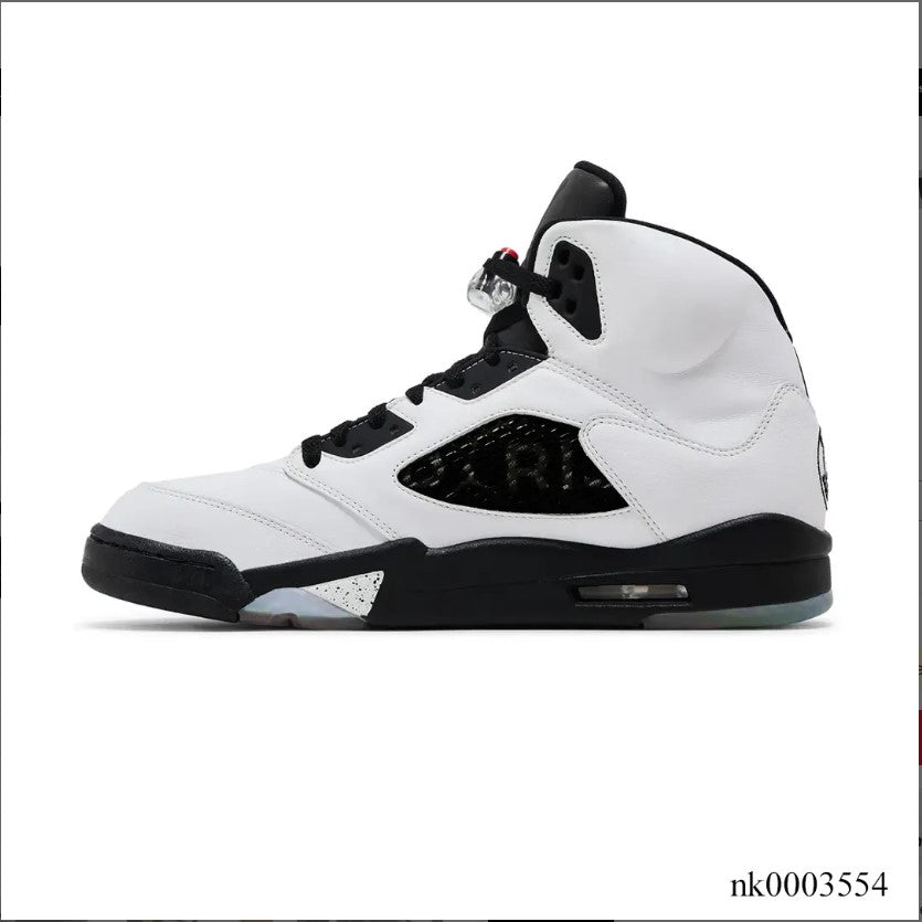 Air Jordan 5 Paris Saint Germain F&F White Shoes Sneakers