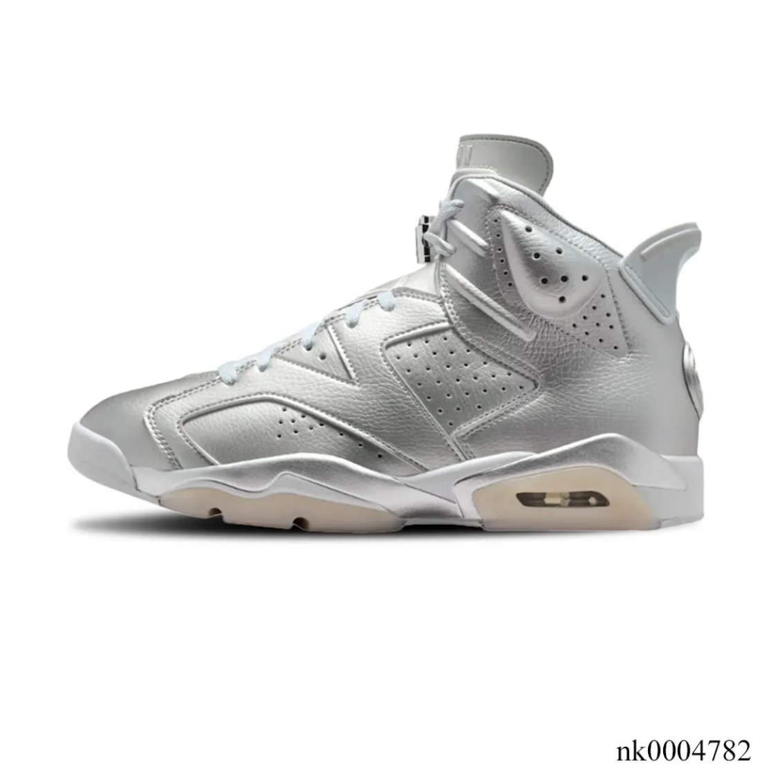 PSG x Air Jordan 6 Metallic Silver Shoes Sneaker
