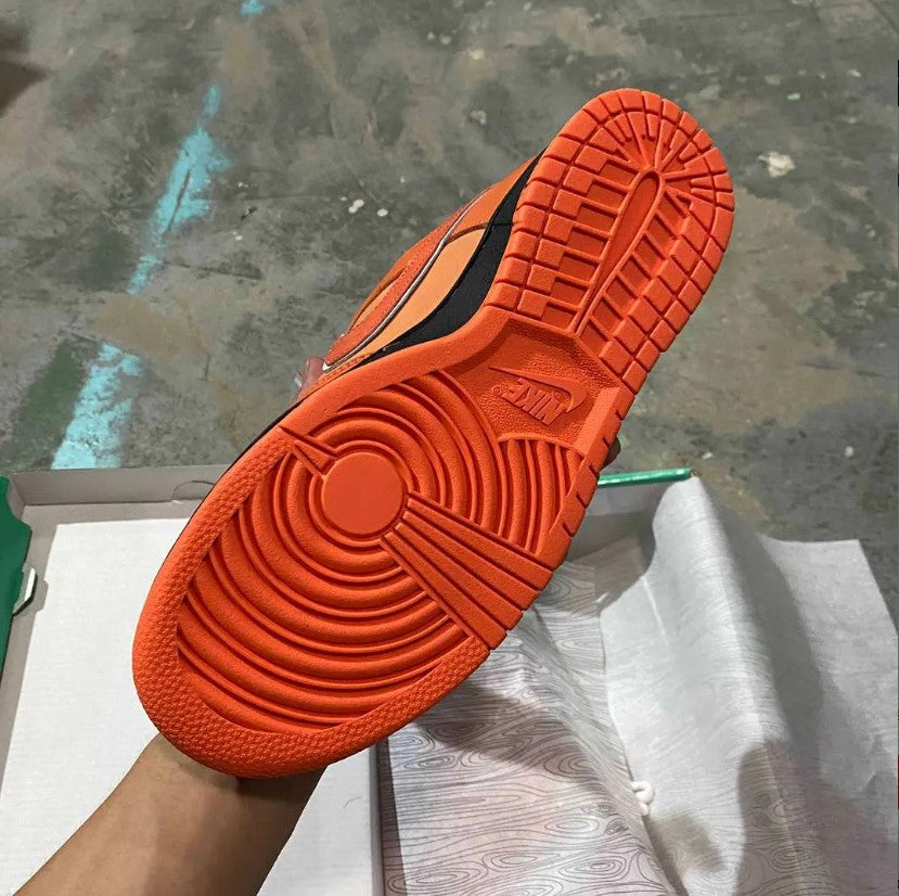 SB Dunk Low Concepts Orange Lobster Shoes Sneakers