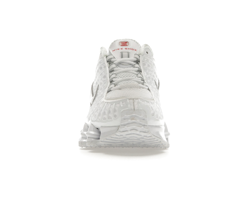 Shox TL White Metallic Silver Max Orange Shoes Sneakers