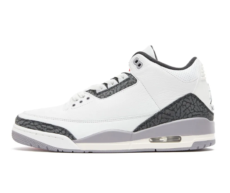 Air Jordan 3 Cement Grey Shoes Sneakers