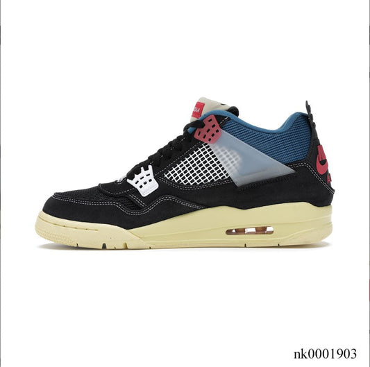 Air Jordan 4 Retro Union Off Noir Shoes Sneakers