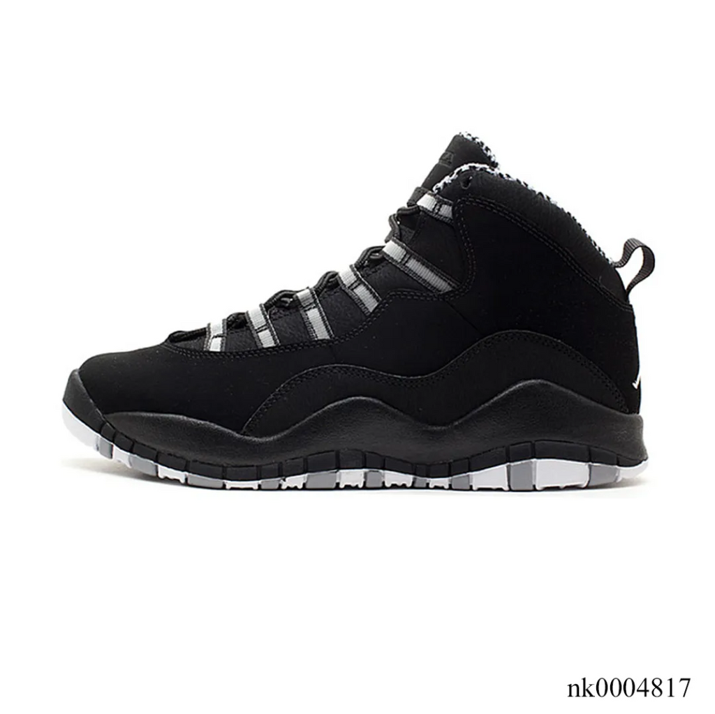 Air Jordan 10 Black And White Stealth Shoes Sneakers