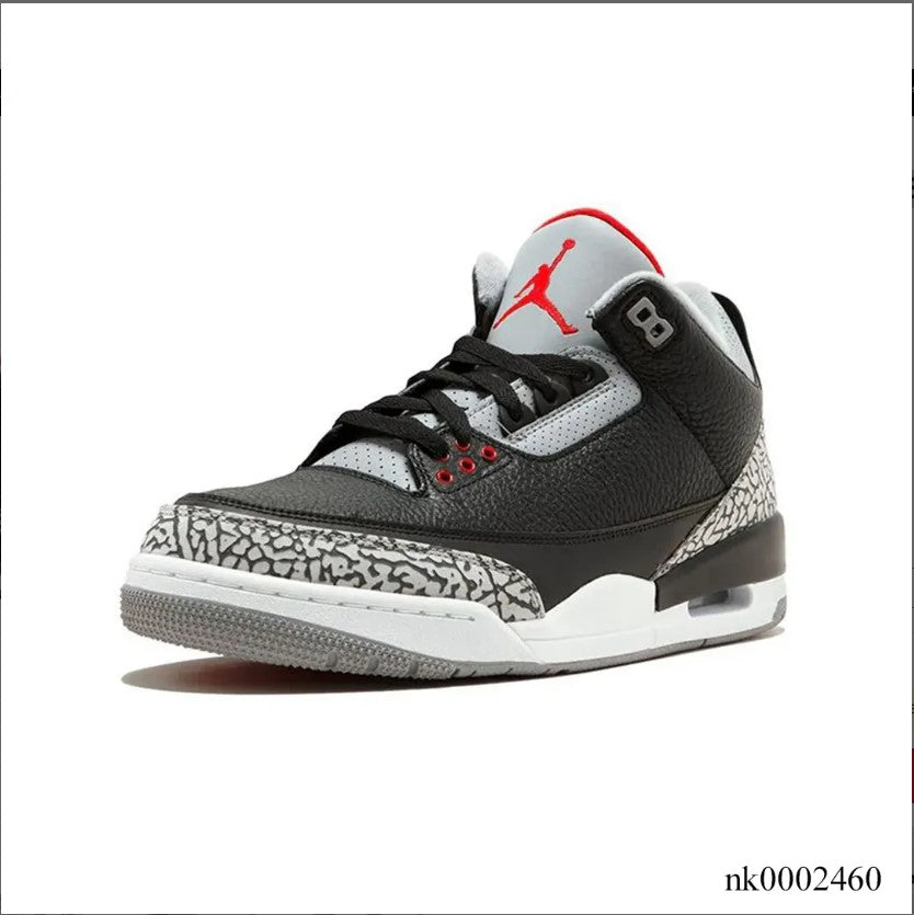 Air Jordan 3 Retro Black Cement 2018 Shoes Sneakers