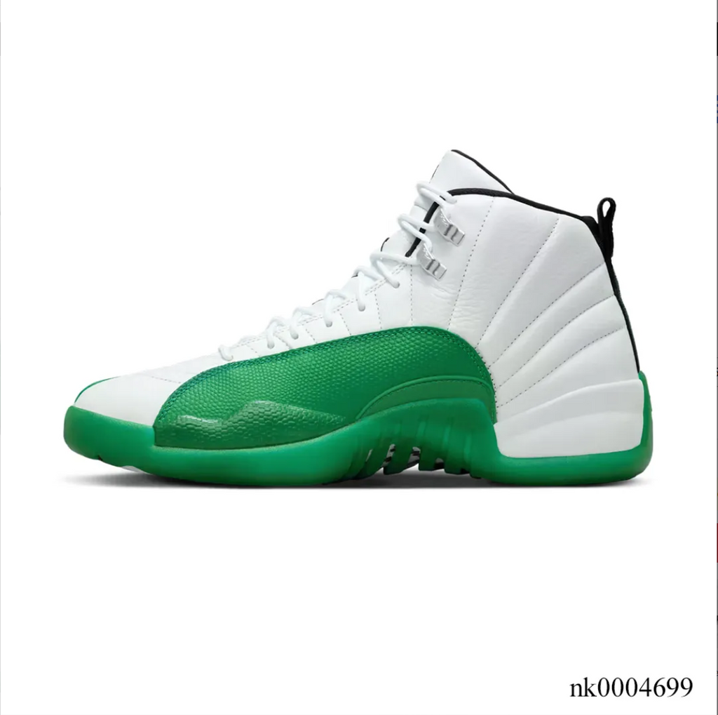 Air Jordan 12 Bucks White Green Shoes Sneakers