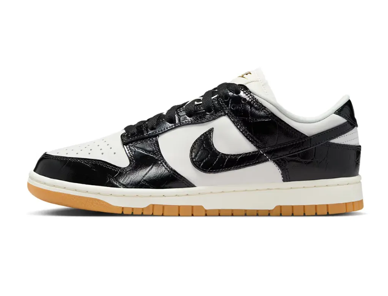 Dunk Low With “Black Croc” Shoes Sneakers
